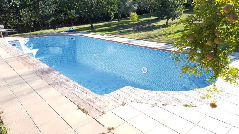 Revestimiento gresite para piscina